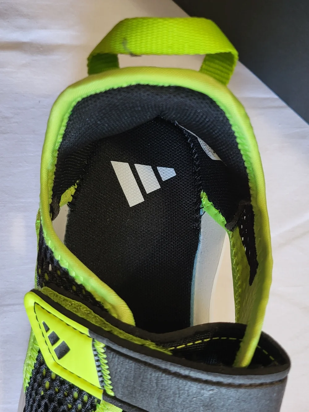*NEW* Adidas Summerflex C Kids 3 Training Shoes Neon Green with Tags and Box